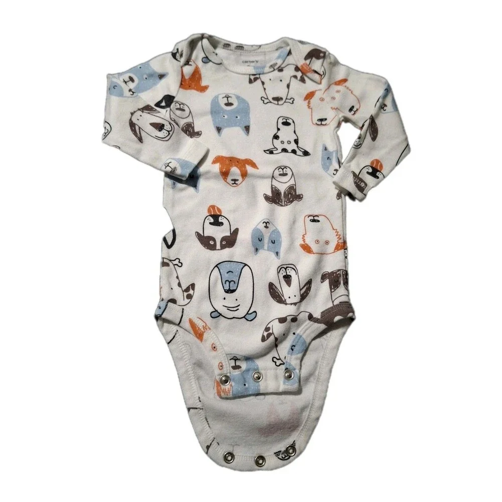 5 Pcs 3 9 Month Little Planet Organic By Carter’s White Bodysuits 1 2pc Carter's